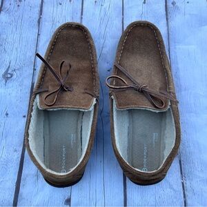 ROCKPORT Slippers Faux Fur Lined Men’s Size 9 - RN# 119841